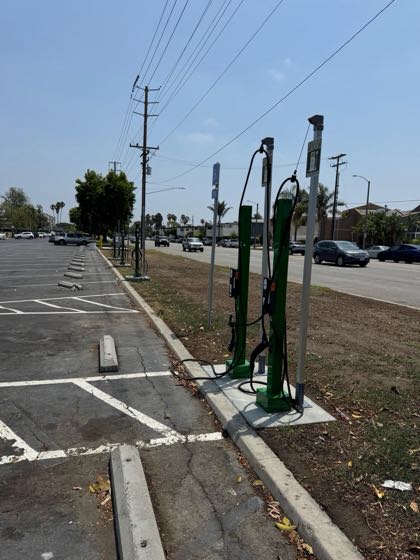 EV charger at Alondra Park DPR