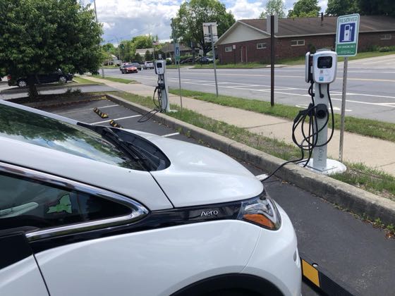 EV charger at 92 Broad St