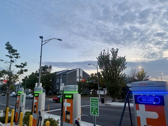 EV charger at City Hall of Atlantic City