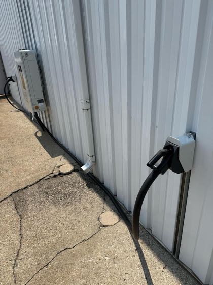 EV charger at Burnworth Zollars Chevrolet (2)