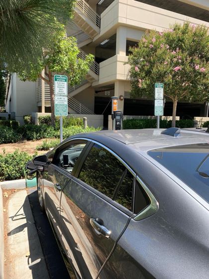 EV charger at Chino Hills‎ City Hall