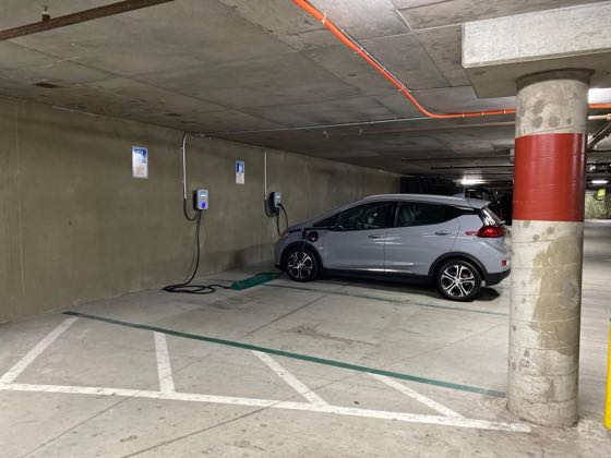 EV charger at Sheraton Carlsbad