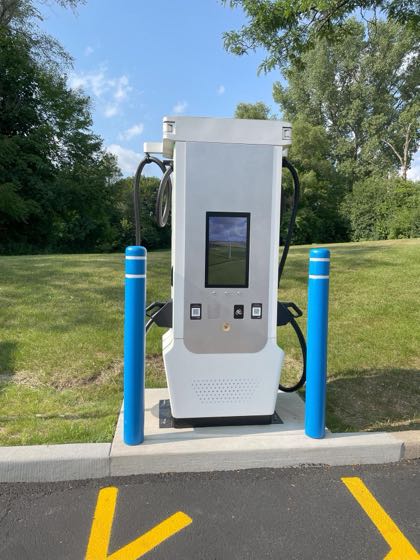 EV charger at HIT Strength EV Charging