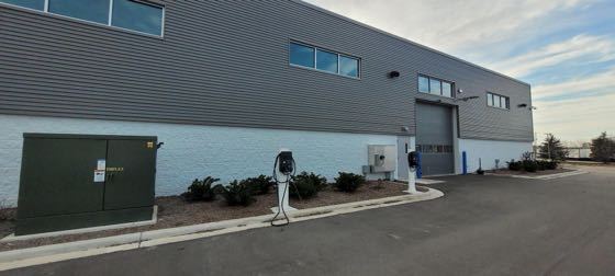 EV charger at Boucher Ford of Menomonee Falls