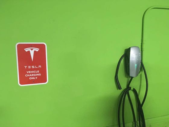 EV charger at North St Parking Garage (1)