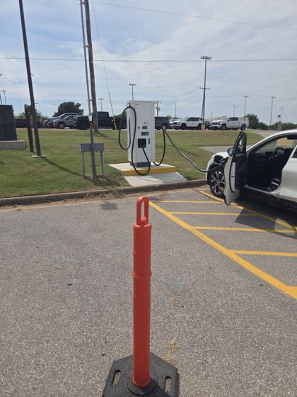 EV charger at Four Stars Auto Ranch