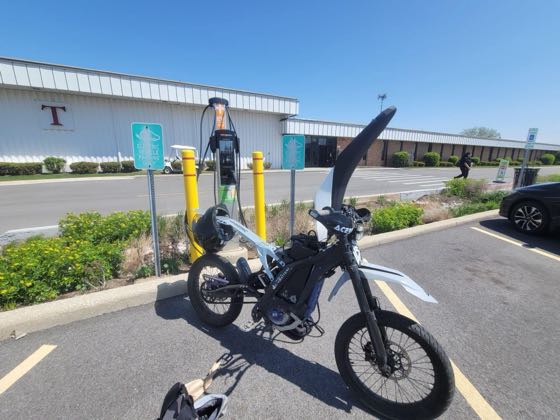 EV charger at Triton College