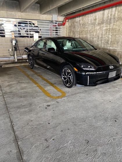 EV charger at Stanton City Hall