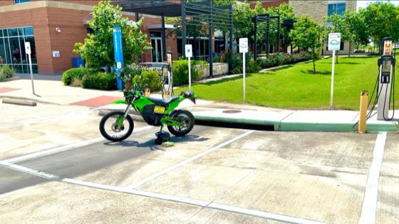 EV charger at Austin Community College - Hays Campus