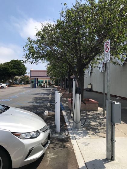 EV charger at County of San Diego - Health & Human Services Agency 