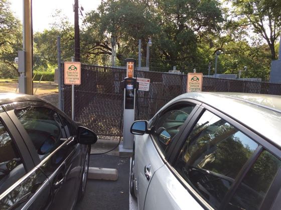 EV charger at Epiphany Dermatology