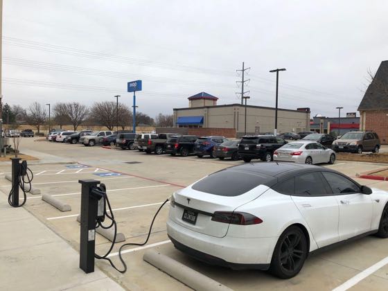 EV charger at Hyatt Place Dallas/Allen