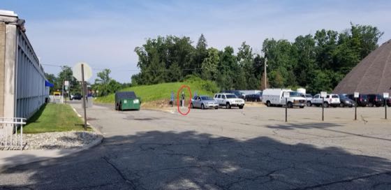 EV charger at Essex County Public Works Building