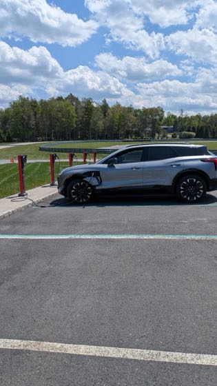 EV charger at Shavin EV Pavillion At Monticello Motor Club
