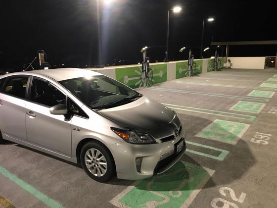 EV charger at Aqua Caliente Casino