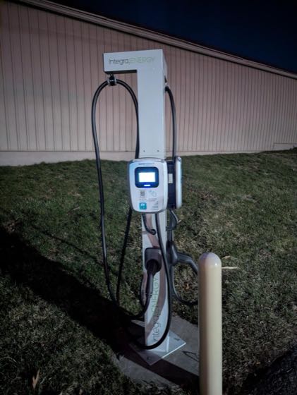 EV charger at Hilton Garden Inn Troy
