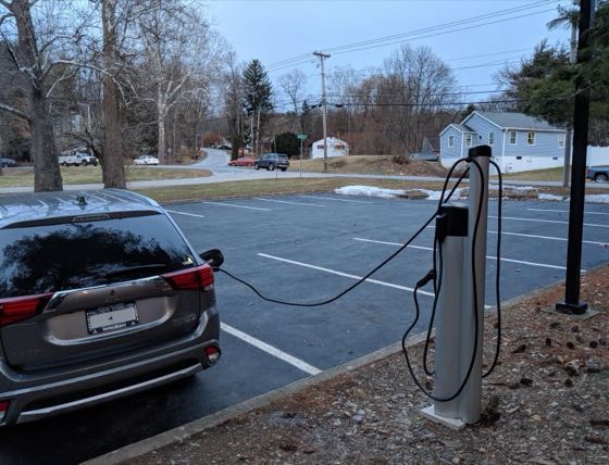 EV charger at Best Western Plus