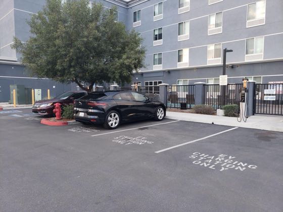 EV charger at Holiday Inn Express & Suites Loma Linda- San Bernardino S by IHG