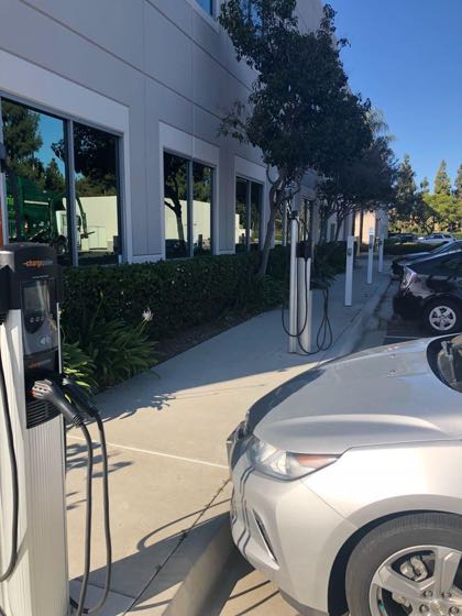 EV charger at I Drive Safely