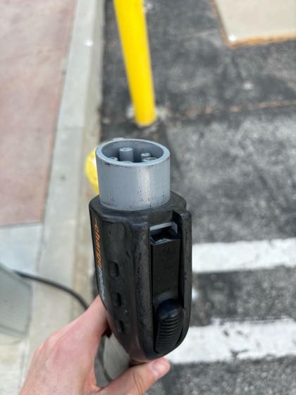 EV charger at Manhattan Village - Union Bank