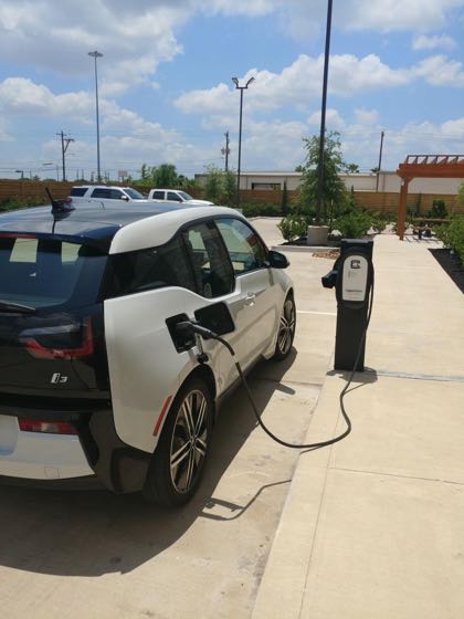 EV charger at Holiday Inn Express & Suites Pasadena - Houston Southeast by IHG