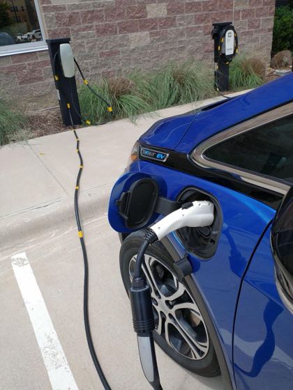 EV charger at Embassy Suites