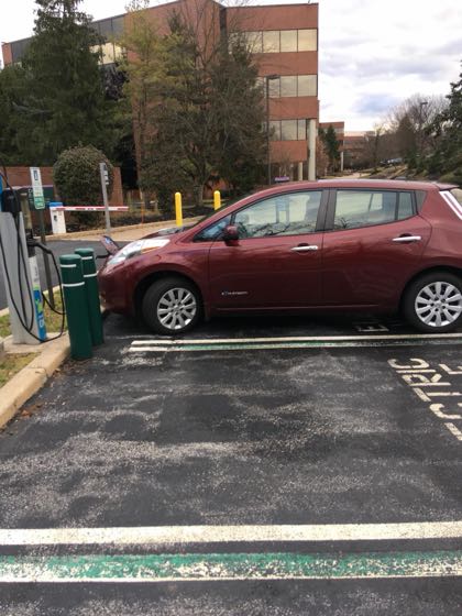 EV charger at Maschellmac Office Complex