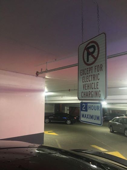 EV charger at The Shops at North Bridge Grant St