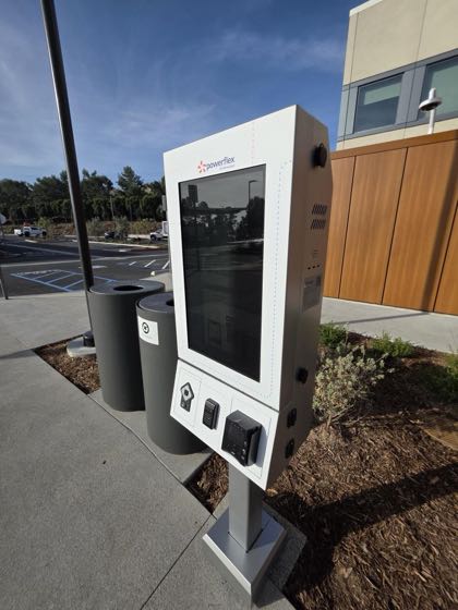 EV charger at Kaiser Permanente