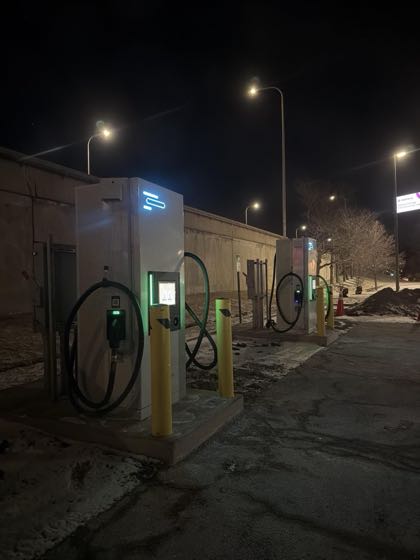 EV charger at T.J. Maxx