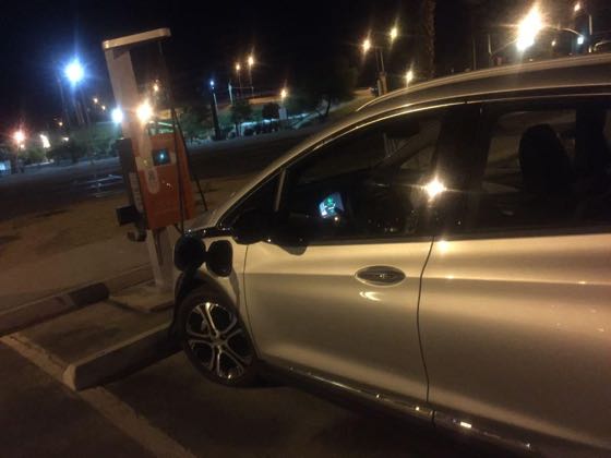 EV charger at Riverside County Workforce Development Center