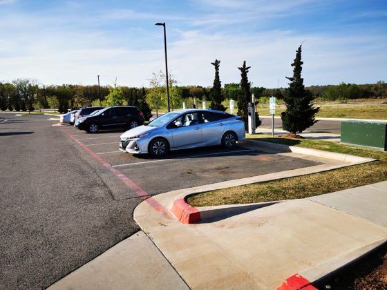 EV charger at Hilton Garden Inn