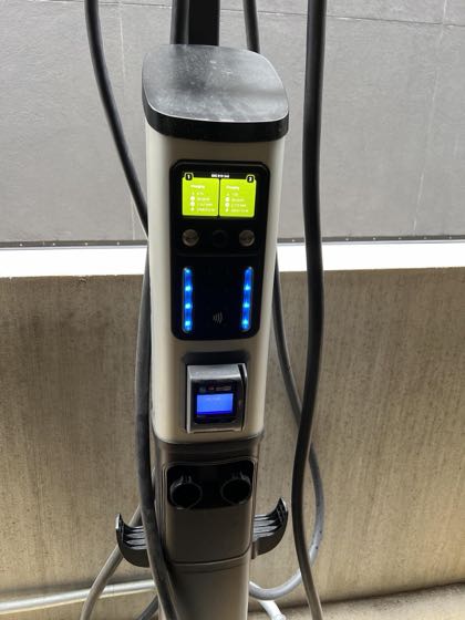 EV charger at Loews Arlington Hotel & Convention Center