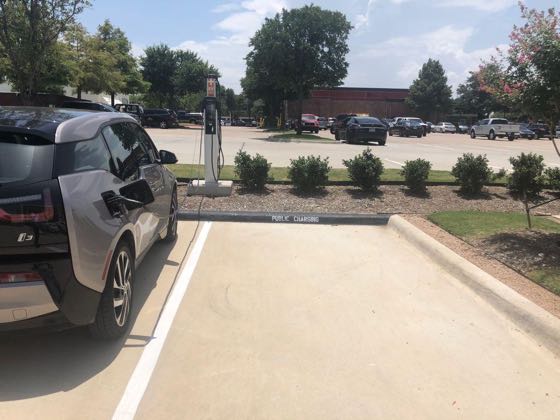 EV charger at Home2 Suites by Hilton