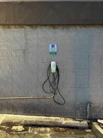 EV charger at Don Dutton Agency