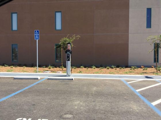 EV charger at Radys Children’s Hospital