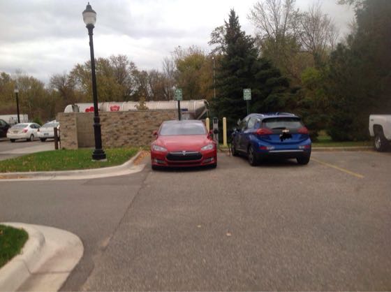 EV charger at City of Lowell - East Main
