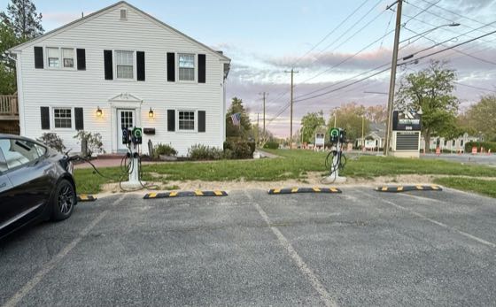 EV charger at Northway Financial Group