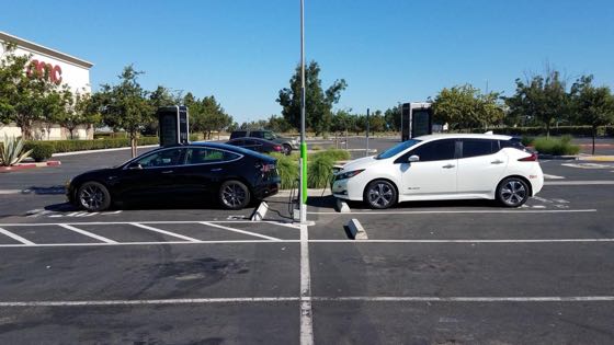 EV charger at Otay Ranch Town Center - AMC East