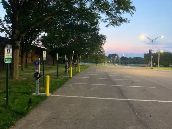 EV charger at SCCC - School of Music (1)