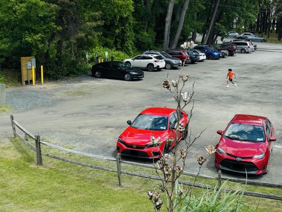 EV charger at Six Mile Waterworks