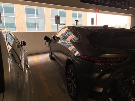 EV charger at Methodist Hospital