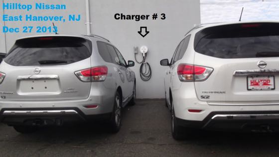 EV charger at Hilltop Nissan