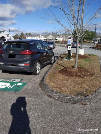 EV charger at Big Y