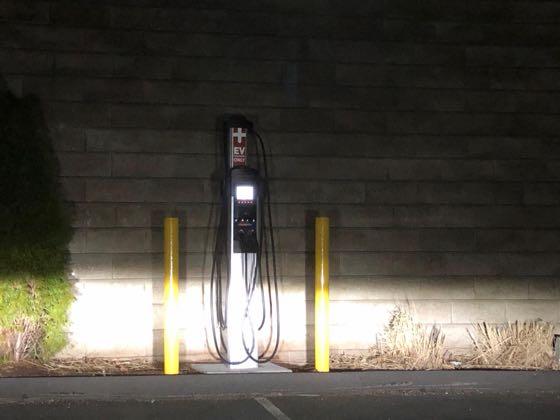 EV charger at Realized Solutions