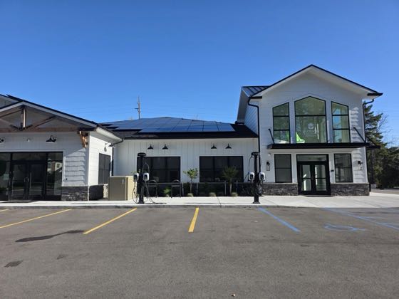 EV charger at Blossom PEDIATRIC dentistry