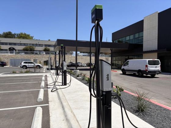 EV charger at 708 W Ben White Blvd