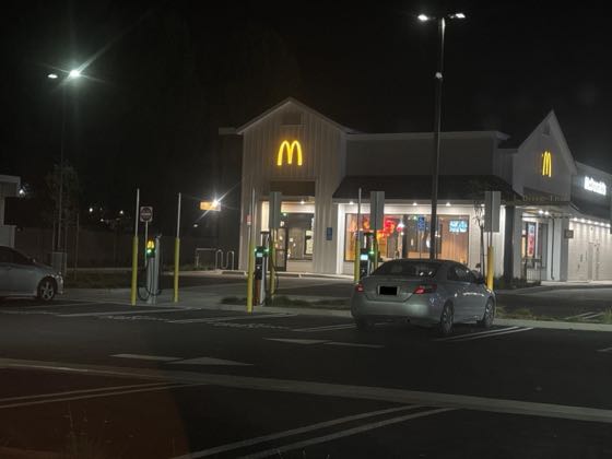 EV charger at McDonald’s - Valley Center Dr