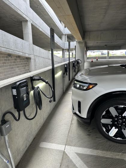 EV charger at Riverview Health - Arena at Innovation Mile