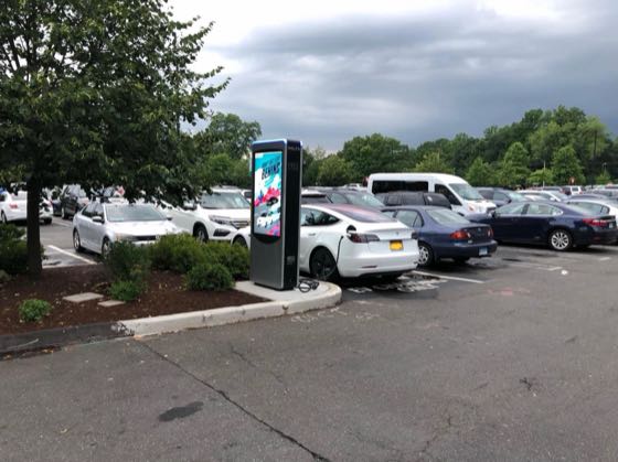 EV charger at Connecticut Post Mall - Target